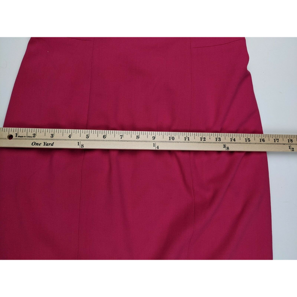 Eliza J Pink Peekaboo Neckline Gold Back Zipper Sheath Cocktail Dress Size 2 - Picture 8 of 8